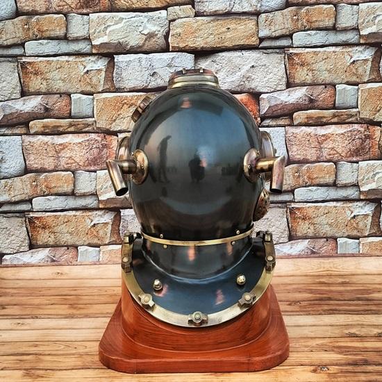 45.72 Cm Marine Diving Helmet US Navy Scuba Diving Helmet Mark V Diving Helmet