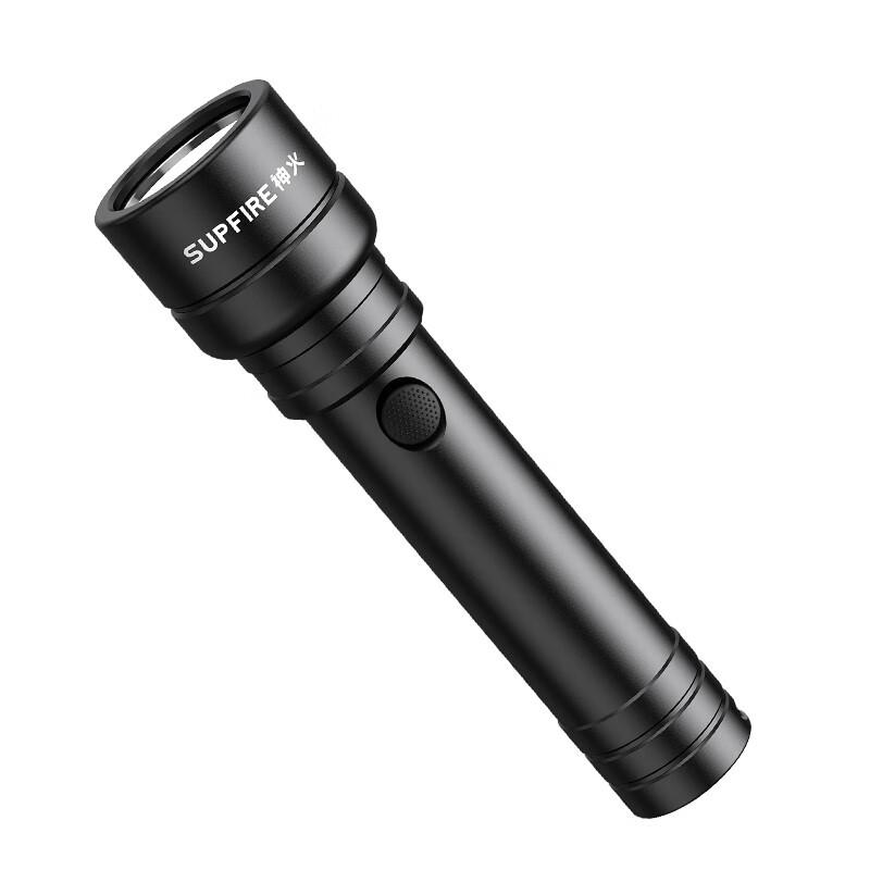 SupFire Long-Range Rechargeable LED Flashlight