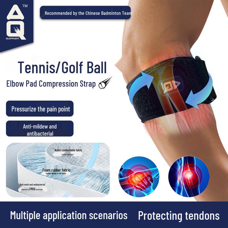 AQ Sports Elbow Support Brace One Size