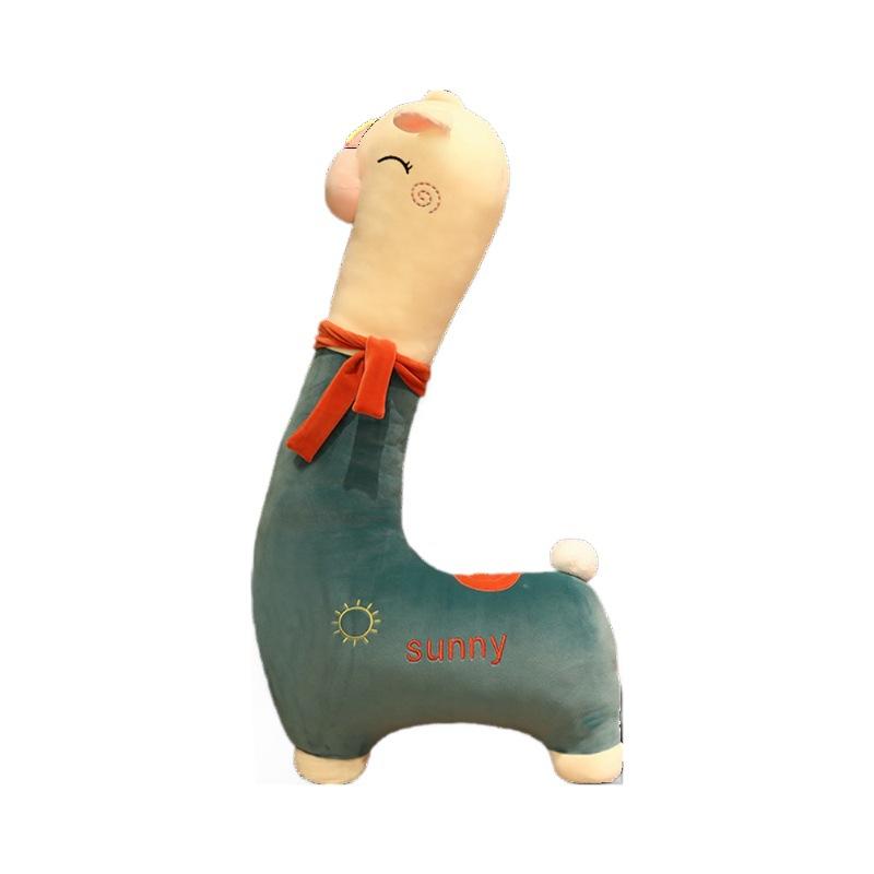Alpaka-Kissen, langes Kissen, Puppe, übergroßes Mädchenbett zum Halten und Schlafen, Stoffpuppe, Puppe, Plüschtier