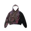 New Trendy men's Hoodie With 3D Skeleton Style Pattern design, Novel Long Sleeved Hoodie With Pockets For Daily Wear