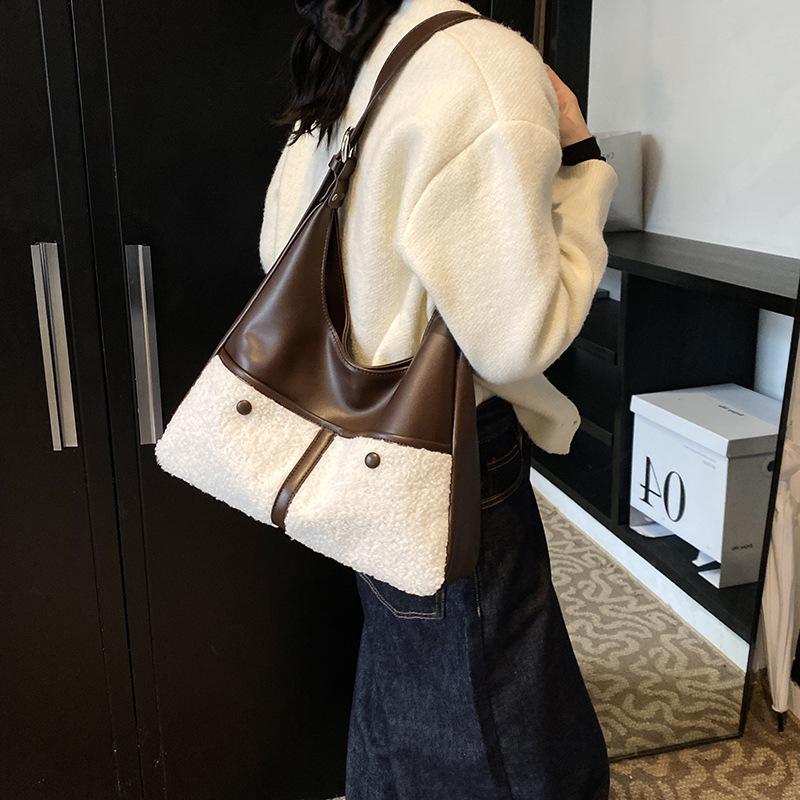 Tote Bag Women's 2025 New Trendy High-end Commuter Underarm Bag Women's Large-capacity Shoulder Bag Large Messenger Bag
