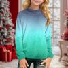 Children's Daily Casual Long-sleeved Printed Tops T-shirt