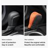 Suede Car Shift Handle Covers Non-Slip Change Lever Gearshift Cover For Volvo EX90 V60 V40 XC90 S60 XC60 V50 V70 S90 XC40 S80 T6