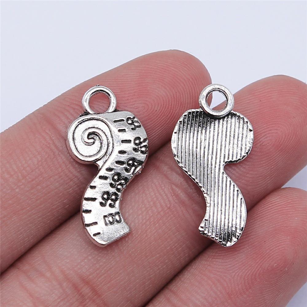 20pcs Sewing Charms For Jewelry Making Paperclip Pins Paper Clip Button Hanger Mannequin Iron Yarn Charms