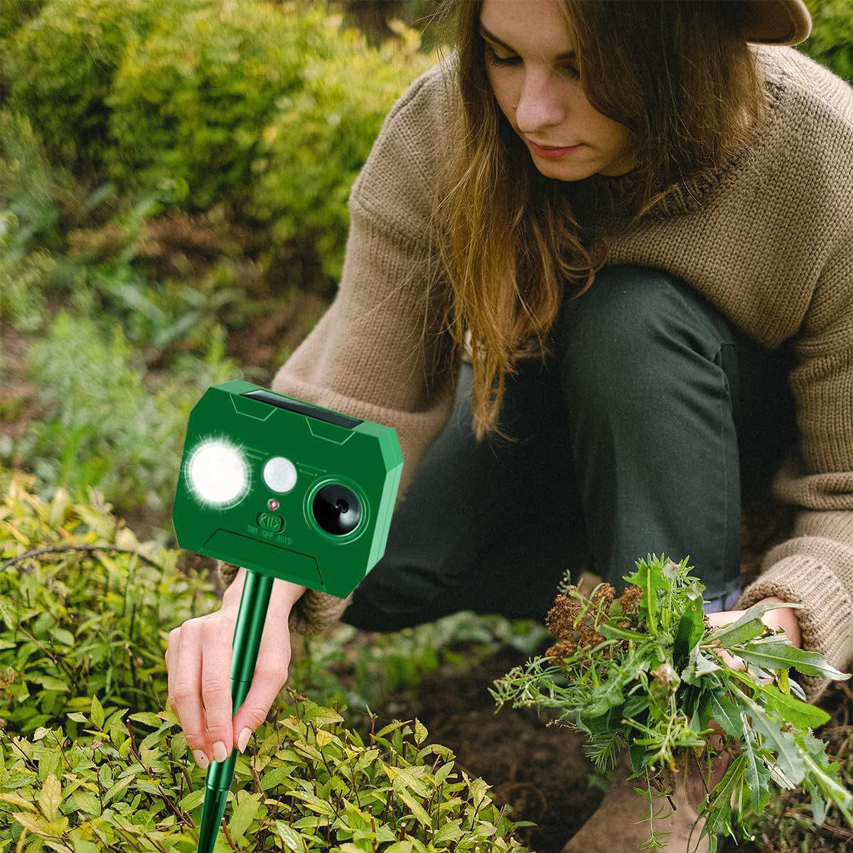 

Ультразвуковой отпугиватель вредителей - отпугивание мышей, птиц, собак, кошек, змей и животных large left flash