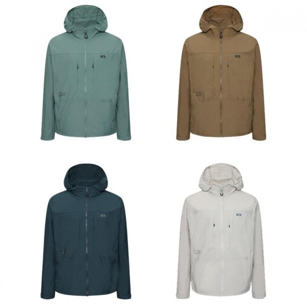 K2 Men S Summer Lightweight Hiking Jacket Windbreaker Ktr triStone