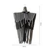 Halloween LED Ghost Skeleton String Lights - Outdoor Hanging Decorations for a Spooky Atmosphere