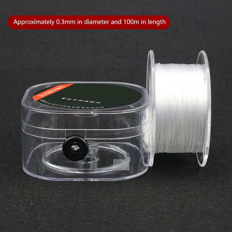 

100/80/75M прочный эластичный шнур для бисероплетения для браслетов, эластичная нить, ожерелье, шнуры для самостоятельного изготовления ювелирных изделий 0.3MM