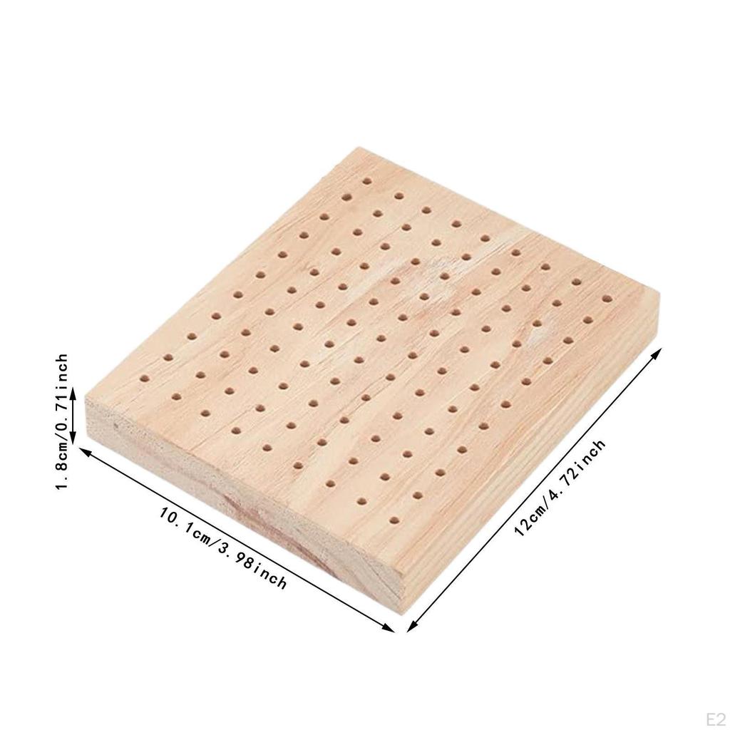 Soporte de madera para brochetas, bandeja para servir aperitivos, palillos y tablero para cumpleaños