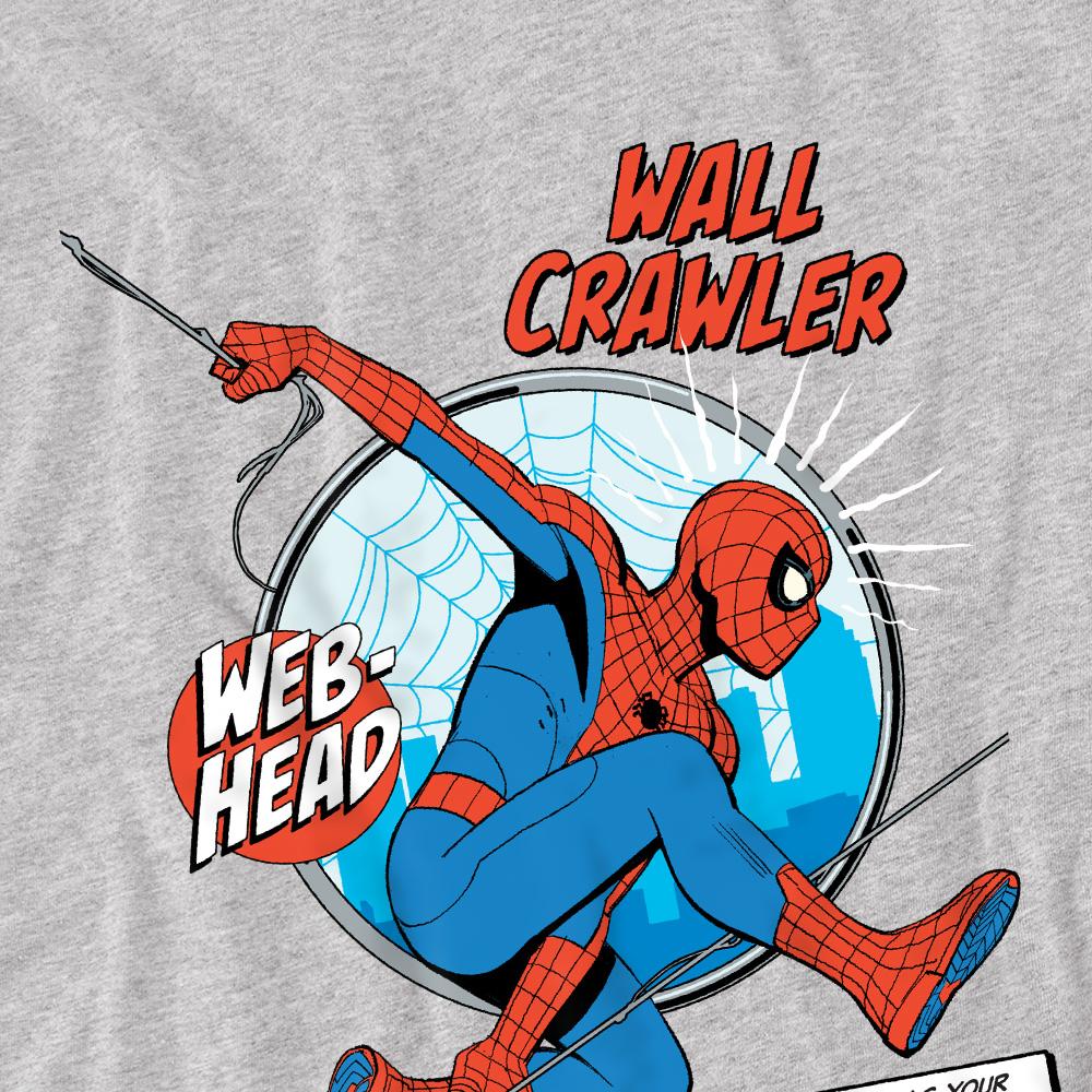 Spider-Man Childrens/Kids Wall Crawler T-Shirt