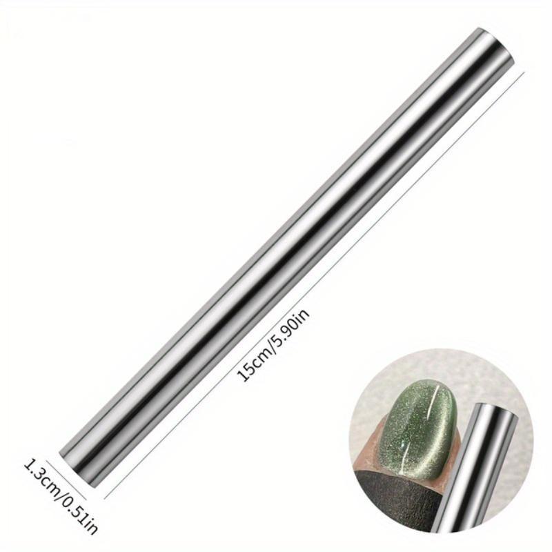 

Міцний Подовжений Циліндричний Масло для Нігтів Магніт Кошаче Око Двоголовий Багатофункціональний Магніт Інструмент для Нігтів