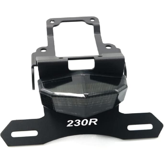 crazy sport License Plate Holder LED Brake Tail Light For KAWASAKI KLX230R 230 KLX230 2020-2024 KLX 230R KLX230SE KLX230SM Motorcycle Lamp Tail Tidy