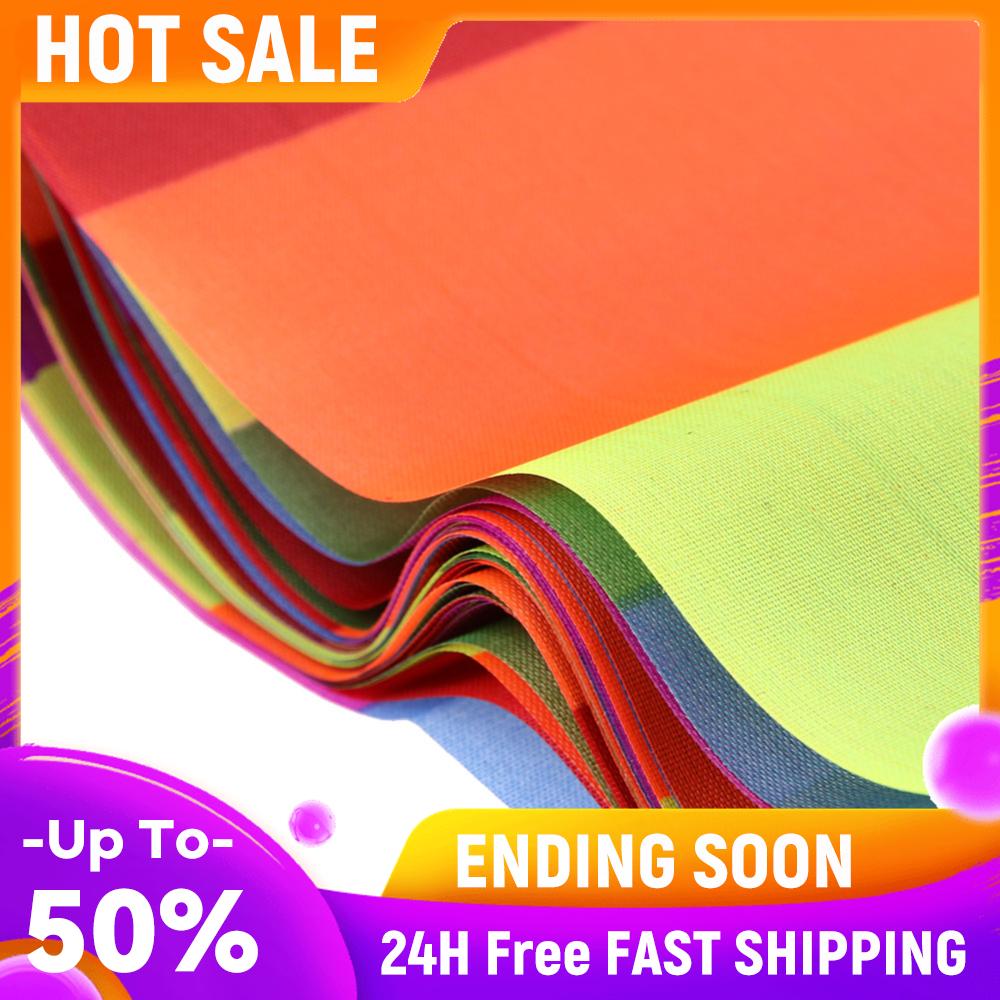 

32Ft Rainbow Kite Tube Tail Colorful Kite Tail Rainproof Rainbow Tail Streamer Kite Tail for RC Drone Aerobatic Flight China Mainland
