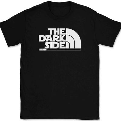 Die dunkle Seite T-Shirt Tee Lustig Sci-Fi Film Neuheit Geschenk
