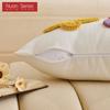 1PC Nuan Series Modern Cute Cartoon Design Plush Embroidered Pillowcase Children's Cushion Cover for Sofa Living Room Bedroom Home Decor
