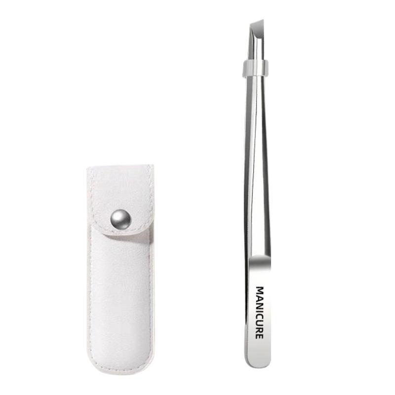 Xiaomi Stainless Steel Eyebrow Clip Angled Tweezers with a Tight Bite Easily Removing Fine Hairs Trim Brows Eyebrow Trimming Tools
