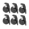 6PCS Kids Hand Grenades Toy with   Sound Light Effect Role Playing Props Fake Grenade Toy