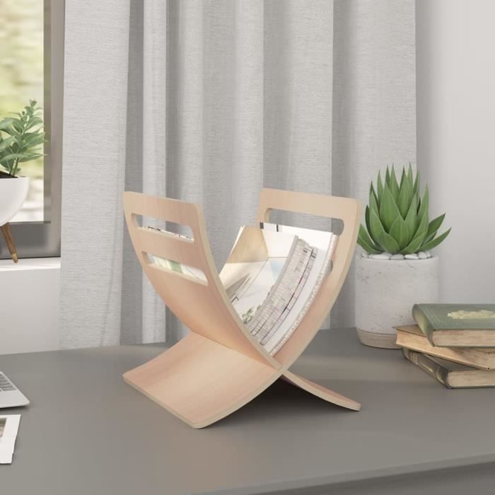 VidaXL Porte-revue en bois