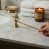Candle Snuffer,Elegant Candle Extinguisher with Long Handle,Candlesnuffers Wicks Snuffer Candle Accessory Candle Stopper