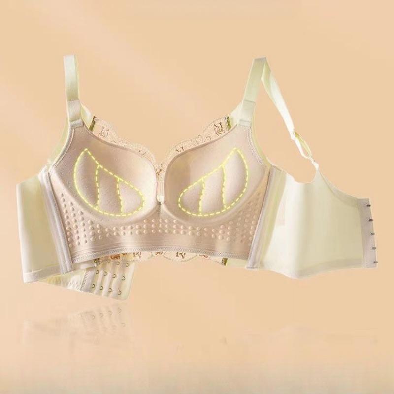 Eksplosjonsundertøy Kvinnelig Samling Anti-under Ingen stålring Samle skruebryster Justerbar Sexy blonde-BH