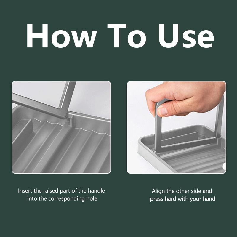 Kitchen Desktop Pot Lid Holder Foldable Multifunctional Pot Cover Rack Spatula Storage Rack Pot Lid Rest Kitchen Organizer