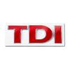 BRP1 For VOLKSWAGEN VW GTI 1Pcs 3D Metal Sticker TDI Logos Badge Car Body Trunk Decal For VW Polo T5 Golf Passat GTD GTI CC Magotan A Oq2