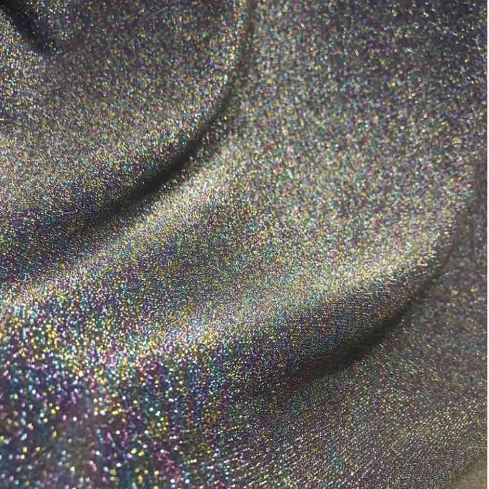 2 Yards Bastelbedarf Hintergrund Bühnenshow Kleidung Hochzeitsdekoration Zubehör Mehrfarbig Modekleid Lurex Glitzerstoff