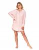 MORAJ XL Women's Viscose Pajama Nightgown with Polka Dots and Long Sleeves
