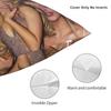 Sabrina Carpenter American Singer Pillow Cover Fashion Pillow Case Soft Cushion Cover Pillowcases For Sofa Home Decoration