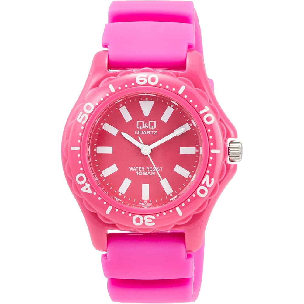 Citizen Q&Q Analog Waterproof Watch with Urethane Strap 30m Pink for Women