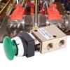 JM 06A Pneumatisches mechanisches Ventil 2 Positionen 3 Wege Federrückstellung Druckknopf PT1 4in Ventil