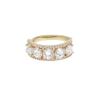 Luxury Zirconia Sparkling Bowknot Adjustable Ring - Trendy and Stylish Index Finger Accessory