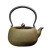 Cast Iron Teapot Traditional Japanese Textured for Tea Lovers,