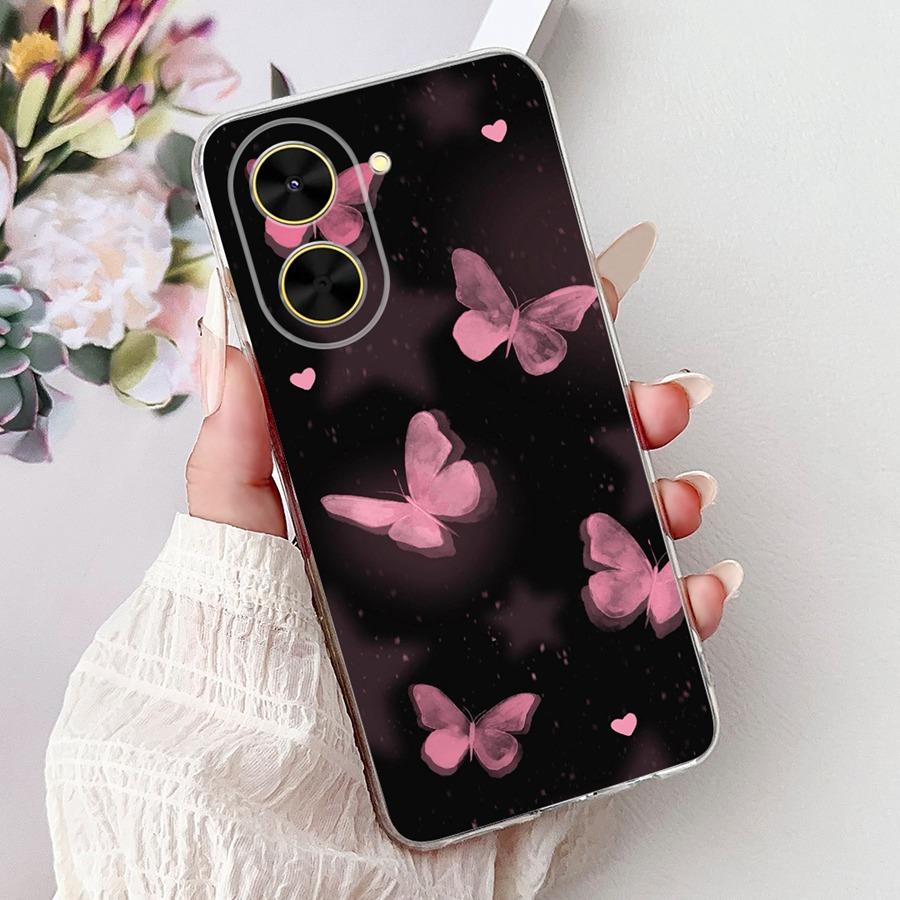 Phone Case for Xiaomi Poco C71 2025 Luxury Painted Back Cover TPU Capa Soft Silicone Fundas for Xiaomi PocoC71 Proective Case