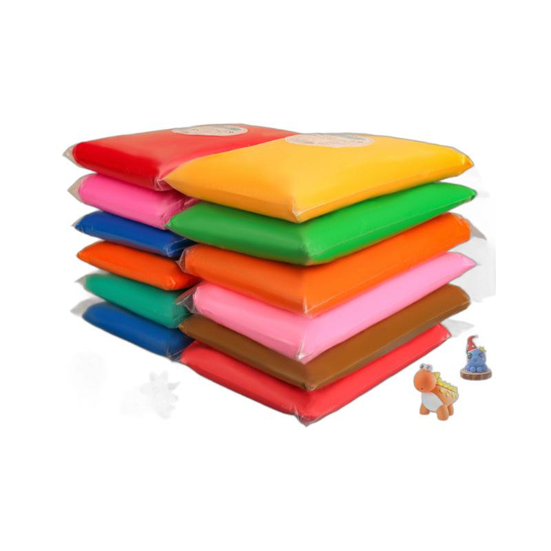 Ultra-Light Colored Clay 500g - 24 Colors Non-Stick for Kindergarten DIY Toys