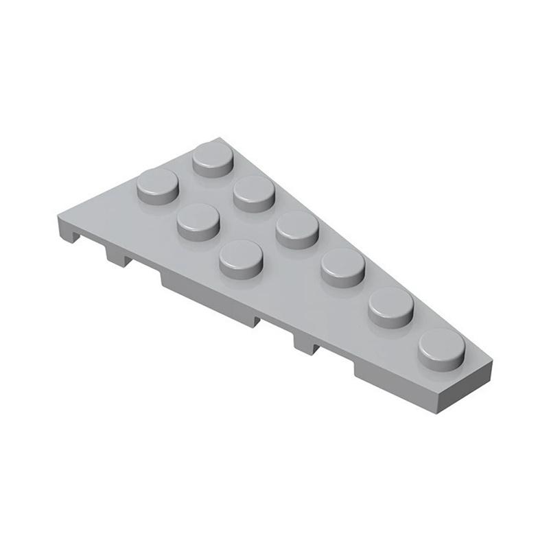50pcs 54383 Wedge Plate 6 X 3 Right Bricks Collections Bulk Modular GBC Toys For Technical MOC DIY Building Block Compatible
