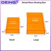 Dental Resin Shading Box Plastic Shade Cover Oral Light-Proof Aesthetic Protective Cover Dentistry Storage Case Dentist Tools