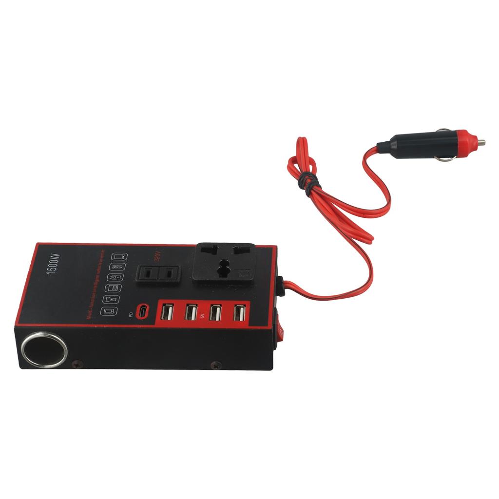 For Cars For Containers Car Power Inverter Home Electronic Devices Charging 147mm*80mm*32mm Chargeable On Computers