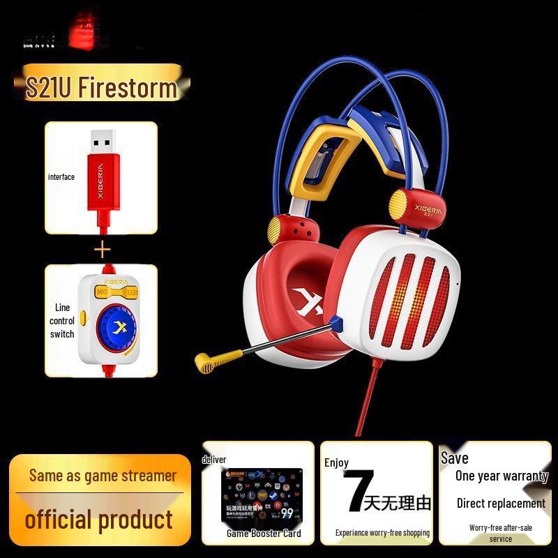 E-sports 7.1 Gaming Headset for PC and Mobile - Second Gen