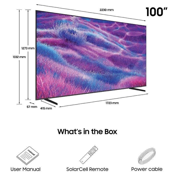 TV Samsung QN80F (2025) 100" Neo QLED 4K UHD 100Hz