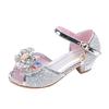 Småbarn Barn Jenter Perle Sommerfuglknute Crystal Single Princess Shoes Sandaler