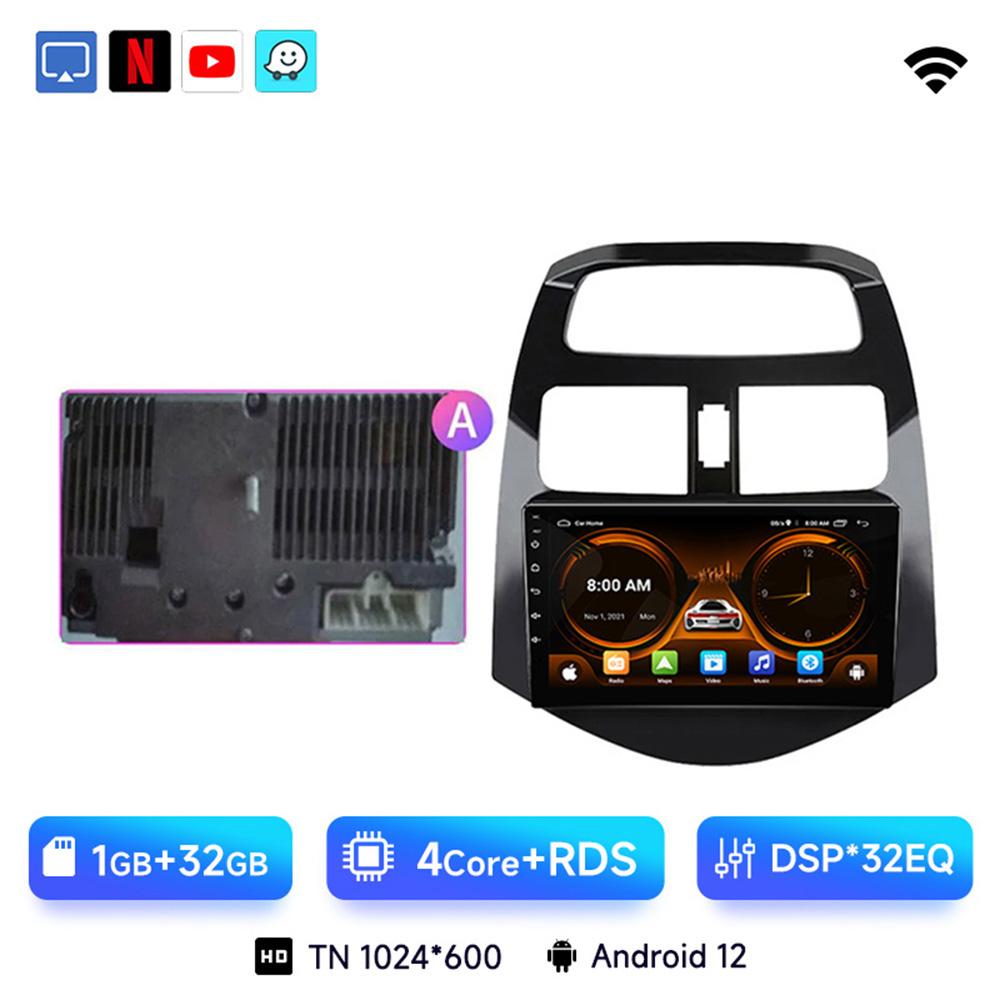 

JIUYIN Android 13 автомобильный радиоприемник мультимедиа видеоплеер для Chevrolet Spark Beat Matiz Creative 2010-2014 2Din 4G навигация Carplay CHINA