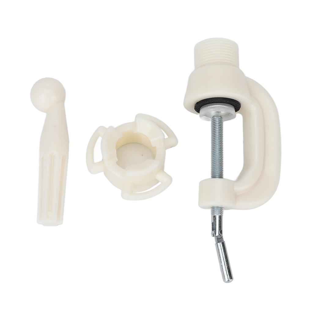 Mannequin Kopfständer Höhenverstellbar 90 Grad Drehung Perückenkopf Klemmenhalter für Friseursalon