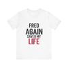 Maglietta Fred Again Mi Ha Salvato la Vita, T-shirt Ispirazionale, Abbigliamento Casual