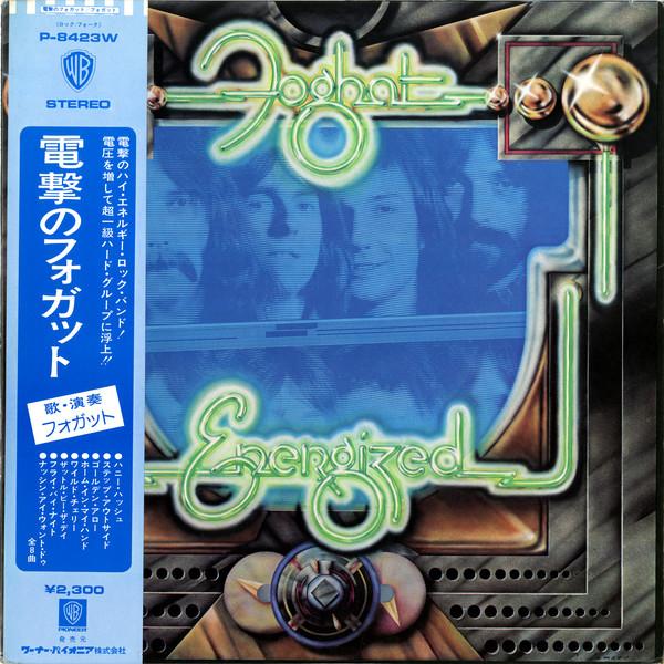 

LP Record FOGHAT Energized P8423W WARNER BROS 1974 Japan Rock Used
