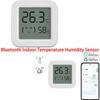 Kabelloser Temperatur- und Feuchtigkeitssensor Echtzeit-Überwachung Intelligentes WiFi-Thermometer-Hygrometer-Sensor Intuitiver Komfortindikator für Zuhause
