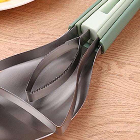 Mango Peeler Cutter Tool Stainless Steel 3-in-1 Fruit Slicer Corer Pit Remover for Watermelon Avocado Kiwi Kitchen Gadget