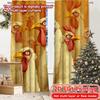 Flat Printing Curtains Without Rod Cheerful Cartoon Chickens April Fools Is Day Festival Chic Print Polyester Curtain Set Of 2 Made Washable