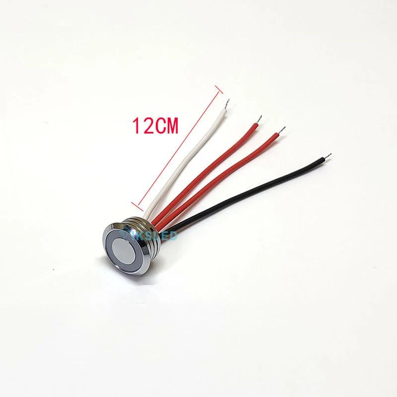 LED stmívač 5V12V 24V dotykový senzor ovládací spínač ovládání tlačítkem duální paměťová funkce LED pásek postel nástěnná skříňka Přizpůsobené